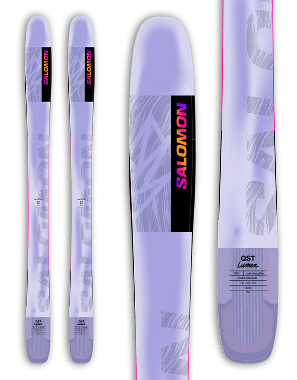 Salomon QST Lumen 98 Womens Skis 2025-aussieskier.com