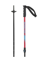 Salomon MTN Junior Adjustable Ski Poles-Blue / Red-aussieskier.com