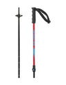 Salomon MTN Junior Adjustable Ski Poles-Blue / Red-aussieskier.com