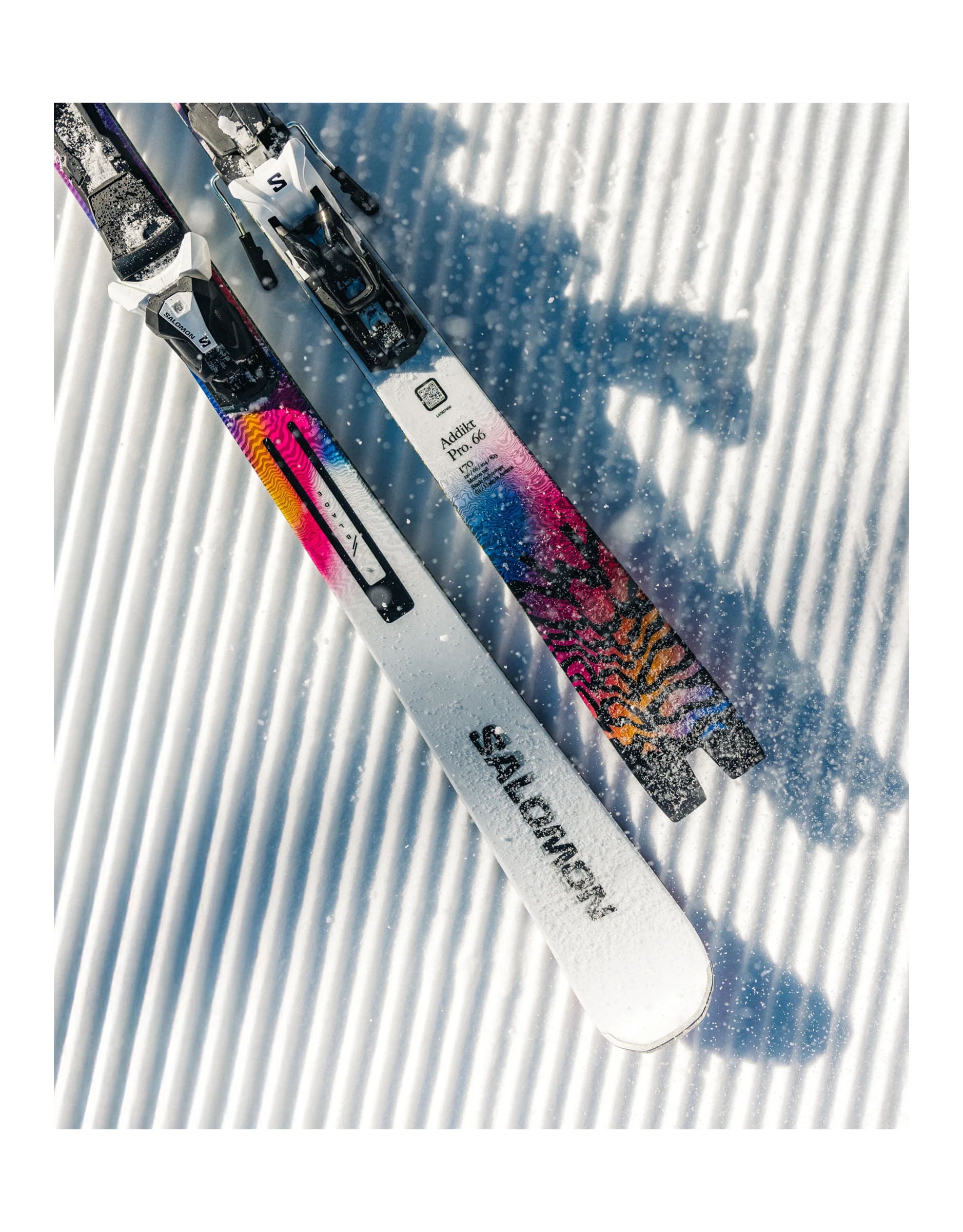 スキー Salomon ADDIKT pro Salomon Addikt Pro 66 Skis + Bindings - Ultimate Precision
