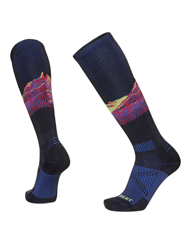 Le Bent Cody Townsend Pro Model Alpine Touring Ski Socks-Small-Black-aussieskier.com