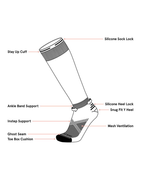 Le Bent Cody Townsend Pro Model Alpine Touring Ski Socks-aussieskier.com