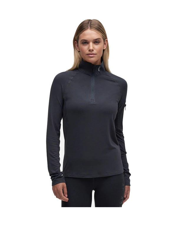 Le Bent Core 260 Midweight Zip Neck Womens Base Layer-aussieskier.com