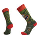 Le Bent Light Cushion Kids Ski Socks-Small-Kombu Green-aussieskier.com