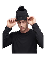 Le Bent Pom Pom Beanie-Black-aussieskier.com