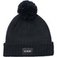 Le Bent Pom Pom Beanie-Black-aussieskier.com