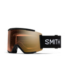 Smith Squad XL Pro Photochromic Ski Goggles-Black / Chromapop Pro Photochromic Gold Mirror Lens-aussieskier.com
