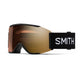 Smith Squad Mag Pro Photochromic Ski Goggles-Black / Chromapop Pro Photochromic Gold Mirror Lens-aussieskier.com