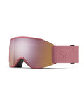 Smith Squad Mag Ski Goggles-Chalk Rose / Chromapop Everyday Rose Gold Mirror Lens + Chromapop Storm Yellow Flash Spare Lens-aussieskier.com
