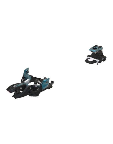 Marker Alpinist 8 Alpine Touring Ski Bindings-Black / Turquoise-aussieskier.com