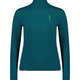 Mons Royale Cascade Mock Neck Womens Thermal Top-Small-Evergreen-aussieskier.com