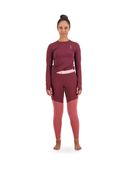 Mons Royale Cascade Womens Thermal Legging-aussieskier.com