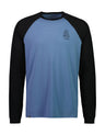 Mons Royale Icon Raglan Base Layer-Small-Blue Slate / Black-aussieskier.com