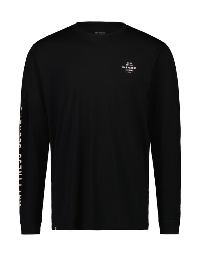 Mons Royale Mens Icon Long Sleeve Base Layer-Small-Black-aussieskier.com