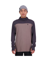 Mons Royale Mens Yotei Powder Hood Long Sleeve Base Layer-aussieskier.com