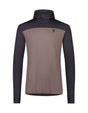 Mons Royale Mens Yotei Powder Hood Long Sleeve Base Layer-Small-Iron / Shale-aussieskier.com