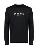 Mons Royale Mens Yotei Tech Long Sleeve Base Layer-Small-Classic Black-aussieskier.com