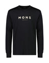 Mons Royale Mens Yotei Tech Long Sleeve Base Layer-Small-Classic Black-aussieskier.com