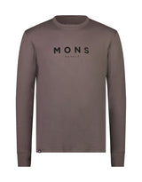 Mons Royale Mens Yotei Tech Long Sleeve Base Layer-Small-Classic Iron-aussieskier.com