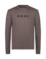 Mons Royale Mens Yotei Tech Long Sleeve Base Layer-Small-Classic Iron-aussieskier.com