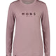 Mons Royale Womens Yotei BF Tech Long Sleeve Base Layer-Small-Classic Mauve Haze-aussieskier.com