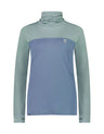 Mons Royale Womens Yotei High Neck Base Layer-Small-Iceberg / Powder Blue-aussieskier.com