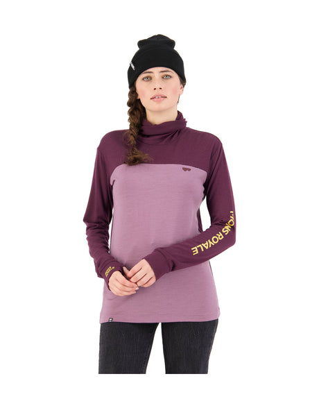 Mons Royale Womens Yotei High Neck Base Layer-aussieskier.com