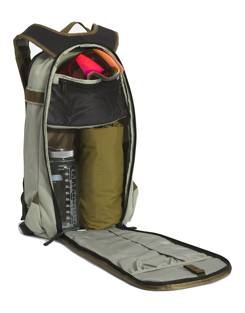 The North Face Slackpack 2 Ski Backpack-Military Olive-aussieskier.com
