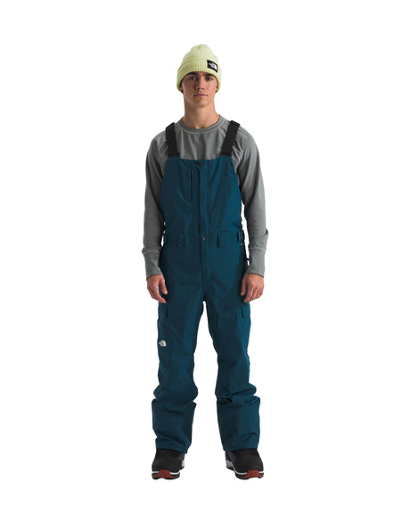 The North Face Freedom Bib Ski Pants-Small-Midnight Petrol-aussieskier.com