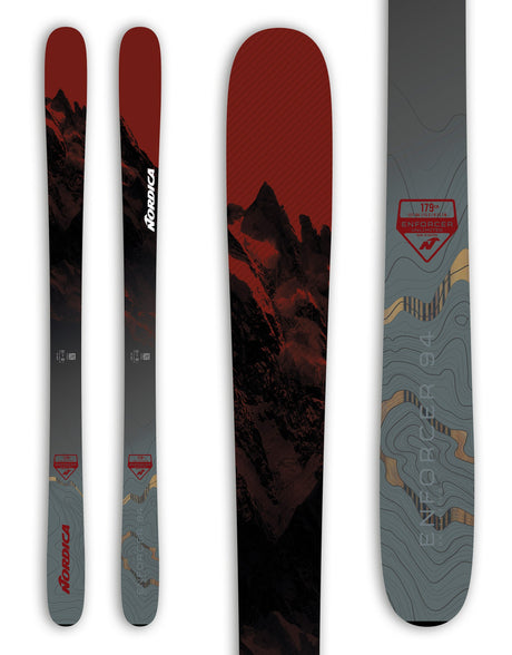 Nordica Enforcer Unlimited 94 Alpine Touring Skis 2024-aussieskier.com