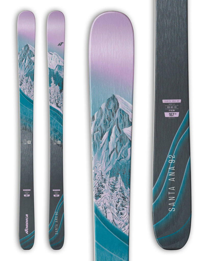 Nordica Santa Ana 92 Womens Skis 2025-aussieskier.com