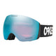 Oakley Flight Deck L Ski Goggles-Factory Pilot Black / Prizm Sapphire Lens-aussieskier.com