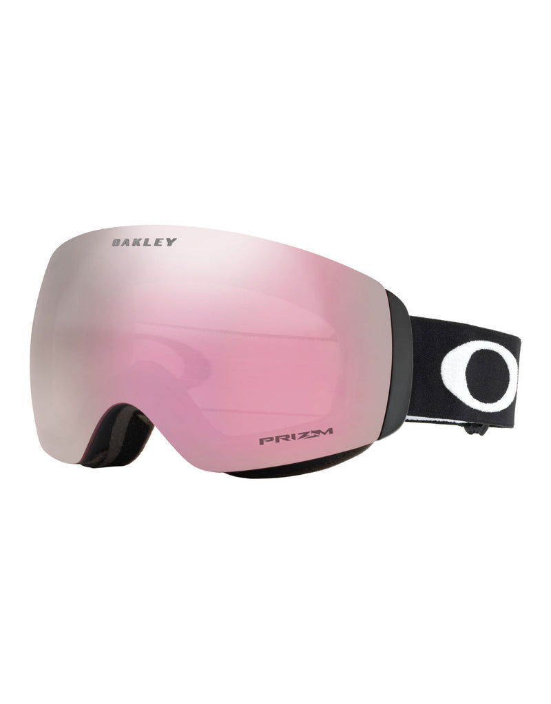 Oakley Flight Deck M Ski Goggles-Matte Black / Prizm Hi Pink Lens-aussieskier.com