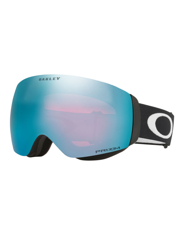 Oakley Flight Deck M Ski Goggles-Matte Black / Prizm Sapphire Lens-aussieskier.com