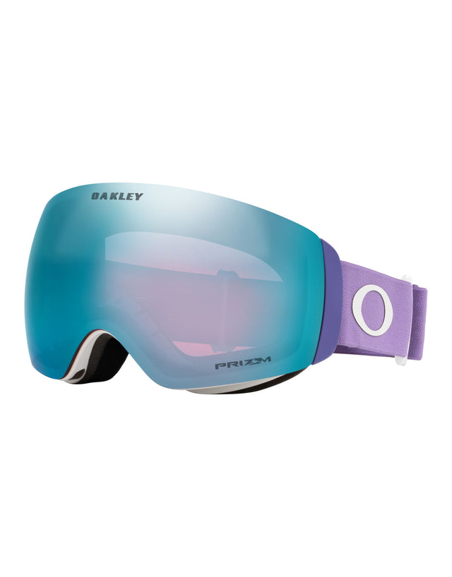 Oakley Flight Deck M Ski Goggles-Lilac / Prizm Sapphire Lens-aussieskier.com