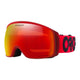 Oakley Flight Tracker L Ski Goggles-Redline / Prizm Torch Lens-aussieskier.com