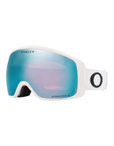 Oakley Flight Tracker M Ski Goggles-Matte White / Prizm Sapphire Lens-aussieskier.com