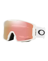 Oakley Line Miner L Ski Goggles-Matte White / Prizm Rose Gold Lens-aussieskier.com