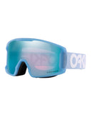 Oakley Line Miner M Ski Goggles-Matte Stonewash / Prizm Sapphire Lens-aussieskier.com