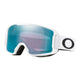 Oakley Line Miner S Junior Ski Goggles-Matte White / Prizm Sapphire Lens-aussieskier.com