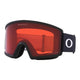 Oakley Target Line L Ski Goggles-Matte Black / Prizm Rose Lens-aussieskier.com