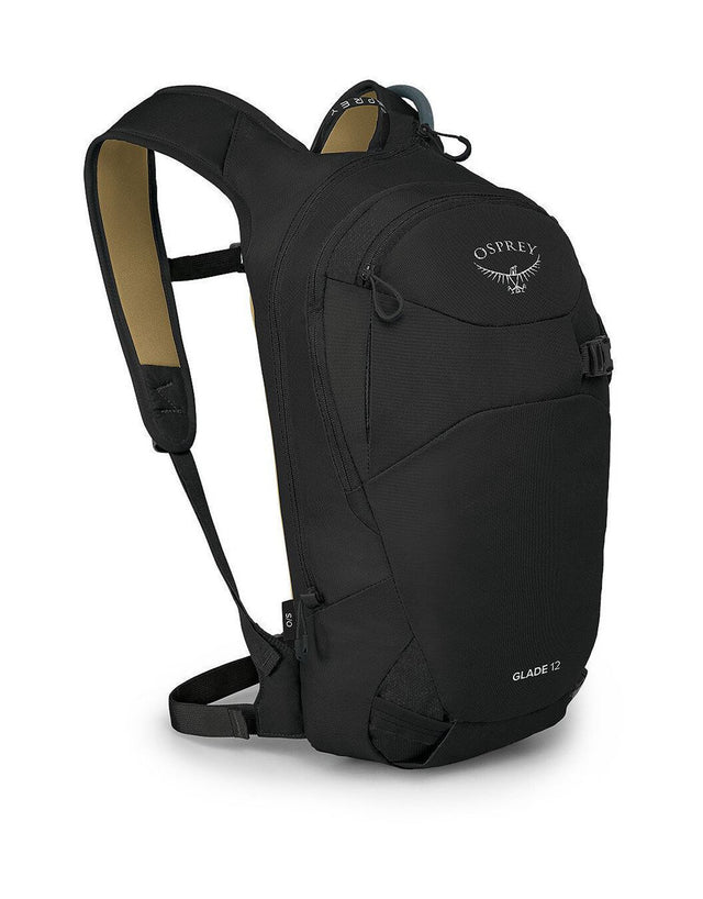 Osprey Glade 12 Hydration Backpack With Reservoir-Black-aussieskier.com