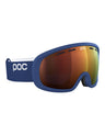 POC Fovea Mid Clarity Asian Fit Ski Goggles-Lead Blue / Spektris Orange Lens-aussieskier.com