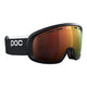 POC Fovea Mid Clarity Asian Fit Ski Goggles-Uranium Black / Spektris Orange Lens-aussieskier.com