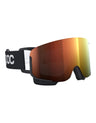 POC Nexal Ski Goggles-Uranium Black / Clarity Orange Lens + Clarity Coral Spare Lens-aussieskier.com