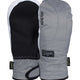 POW Crescent Short Gore Tex Womens Mittens-X Small-Ash Grey-aussieskier.com