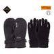 POW Crescent Short Gore Tex Womens Mittens-X Small-Black-aussieskier.com