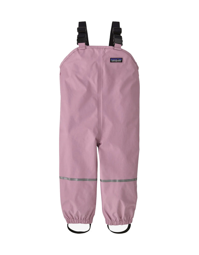 Patagonia Baby Torrentshell 3L Rain Bibs-2T-Milkweed Mauve-aussieskier.com