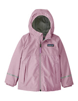 Patagonia Baby Torrentshell 3L Rain Jacket-2T-Milkweed Mauve-aussieskier.com