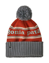 Patagonia Kids Powder Town Beanie-Burl Red-aussieskier.com